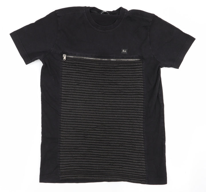 ETD jeans Mens Black    T-Shirt Size S