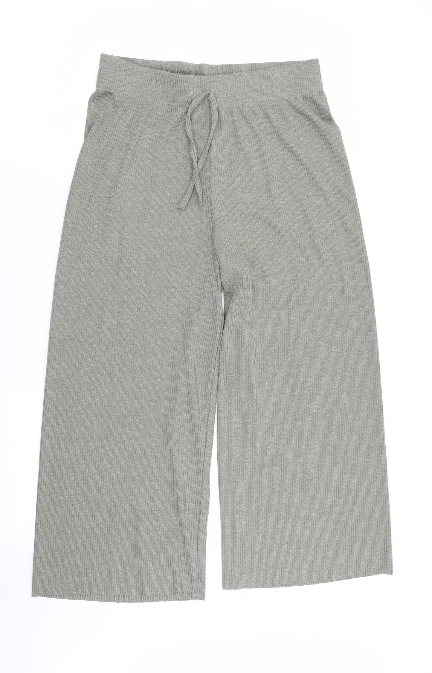 Primark Womens Green   Trousers  Size 10 L22 in - Stretch waistband
