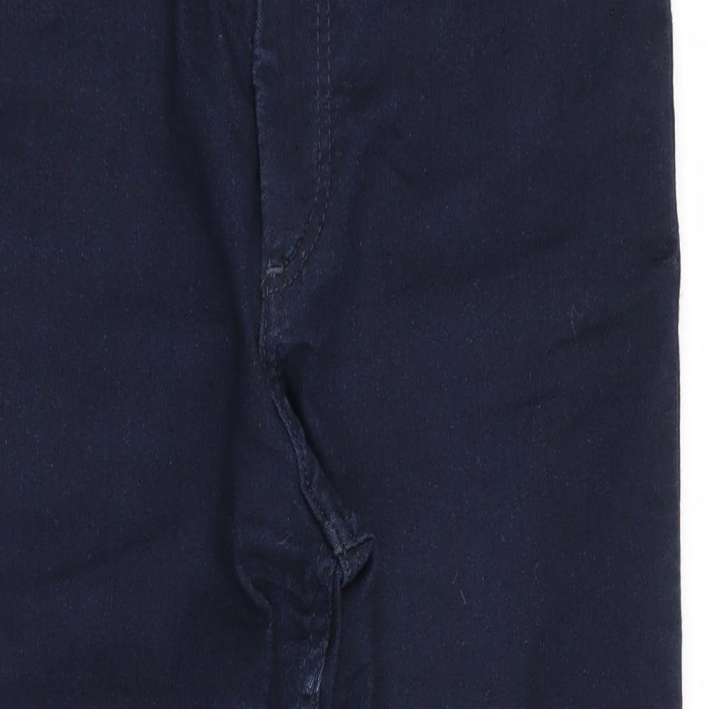 M&S Womens Blue   Capri Jeans Size 8 L22 in
