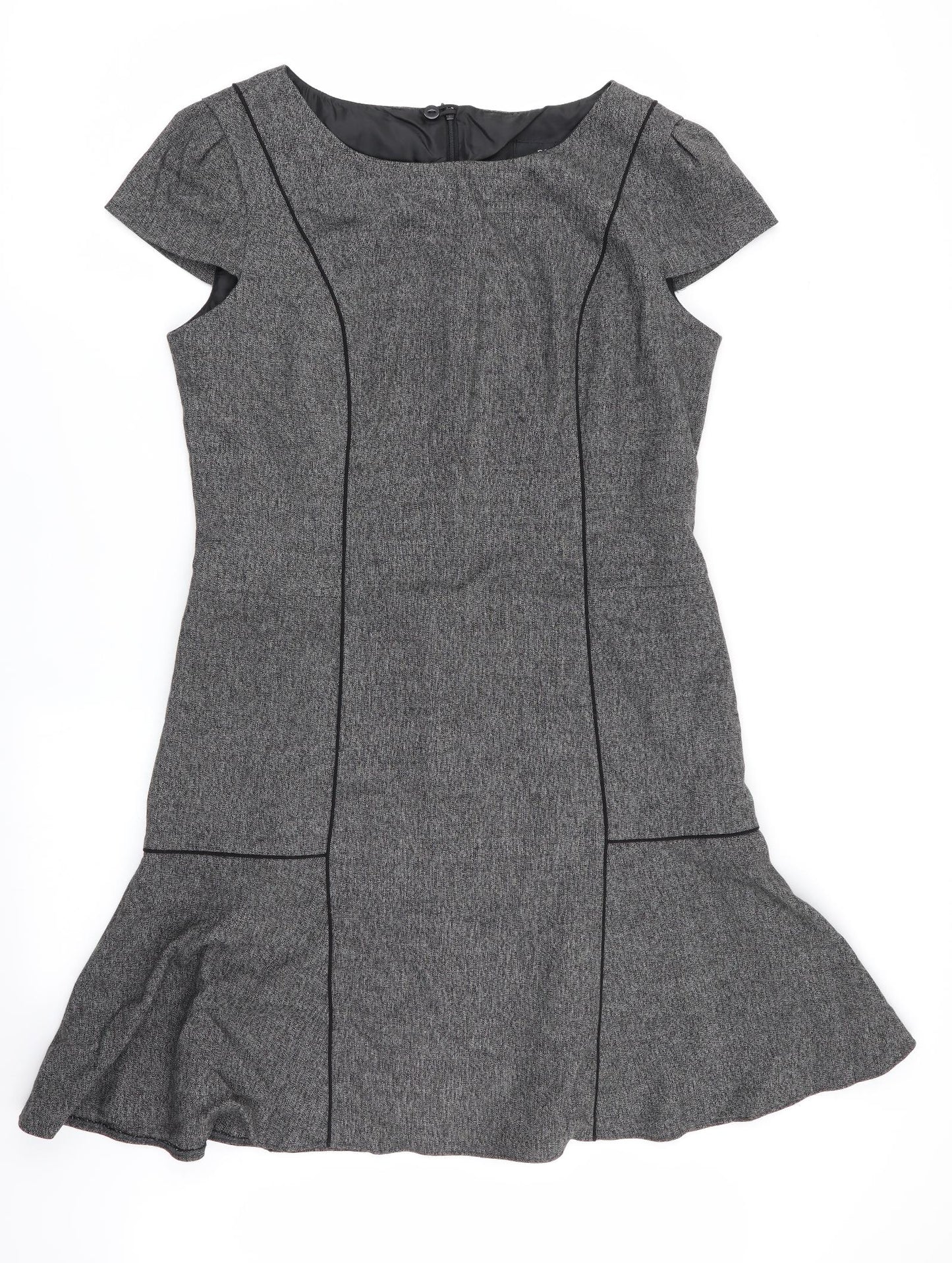NEXT Womens Grey   Fit & Flare  Size 14