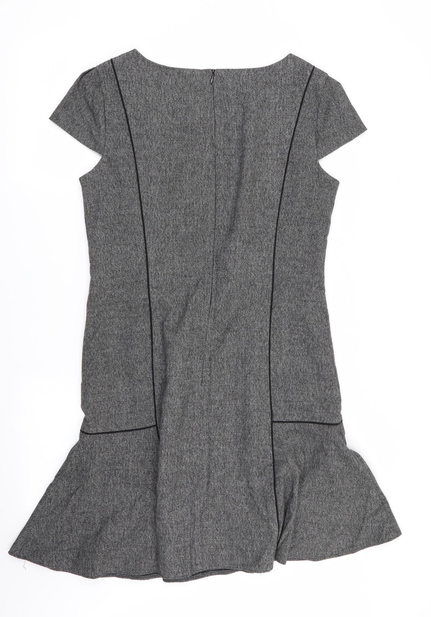 NEXT Womens Grey   Fit & Flare  Size 14
