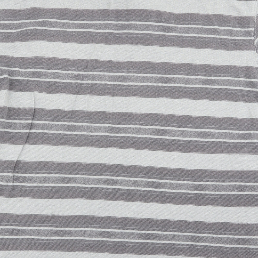Billabong Mens Multicoloured Striped   Polo Size L