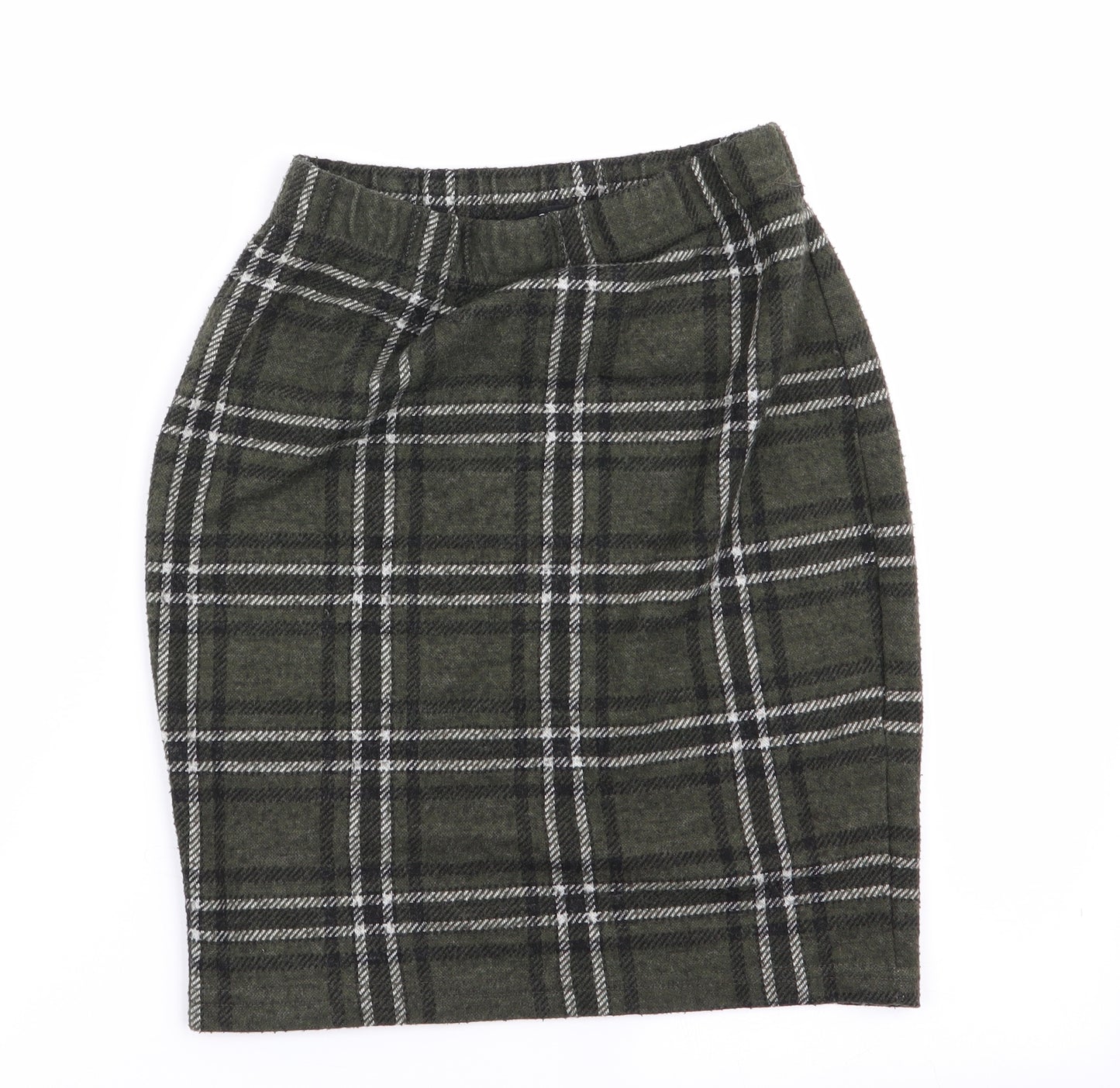 Select Womens Multicoloured Check  Mini Skirt Size 6  - Stretch waistband