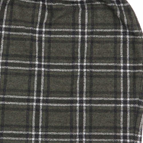 Select Womens Multicoloured Check  Mini Skirt Size 6  - Stretch waistband
