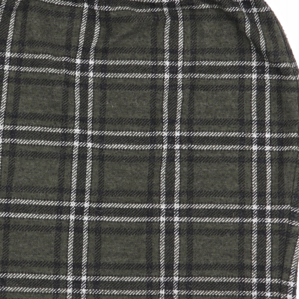 Select Womens Multicoloured Check  Mini Skirt Size 6  - Stretch waistband