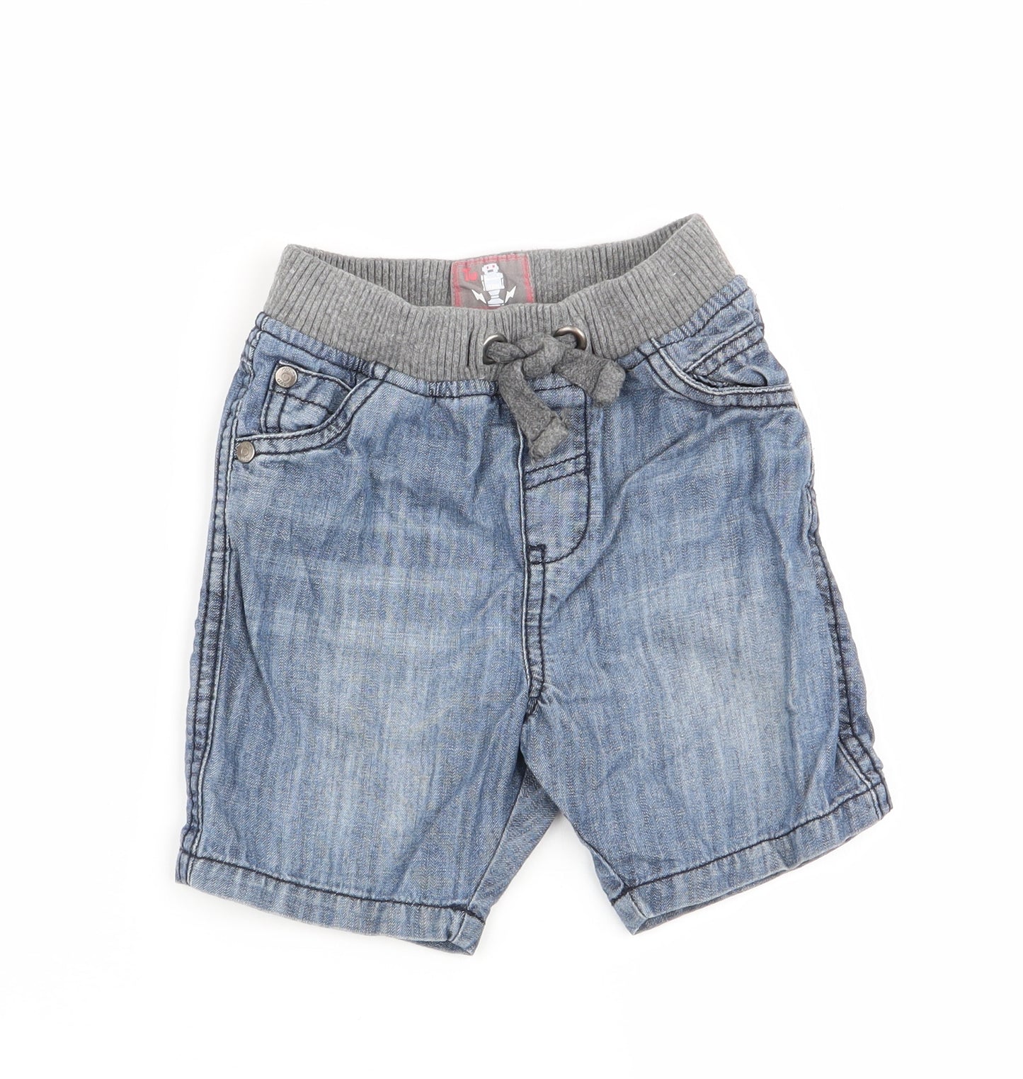 TU Boys Blue   Capri Trousers Size 18-24 Months  - shorts