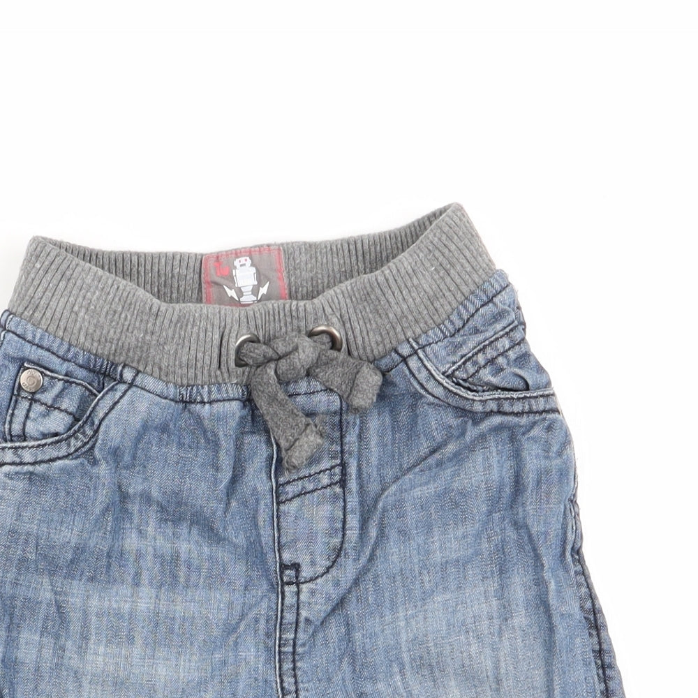 TU Boys Blue   Capri Trousers Size 18-24 Months  - shorts