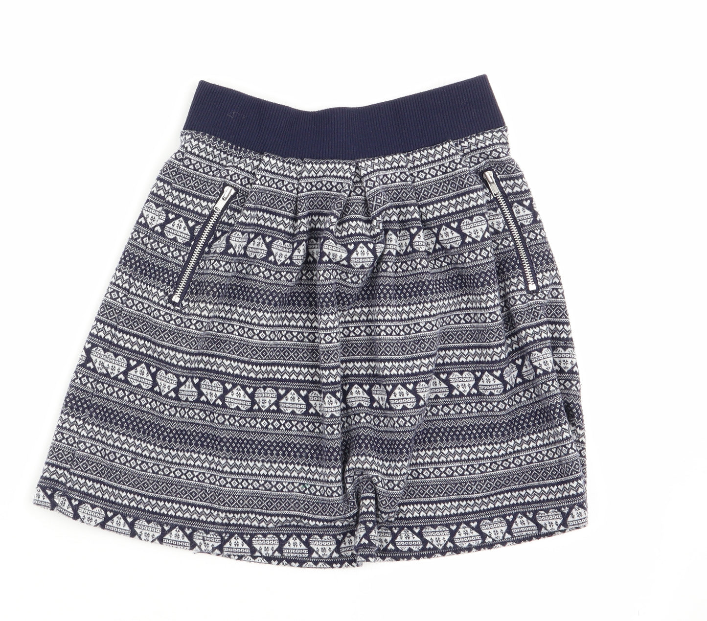 TU Girls Multicoloured Geometric  Flare Skirt Size 8 Years