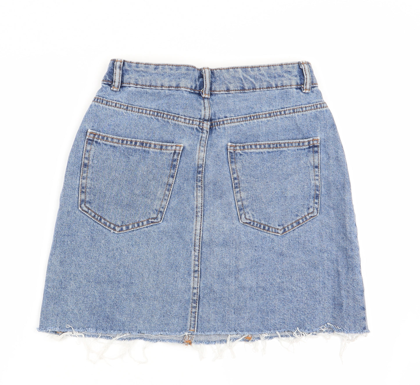 denim and co Womens Blue   Flare Skirt Size 8