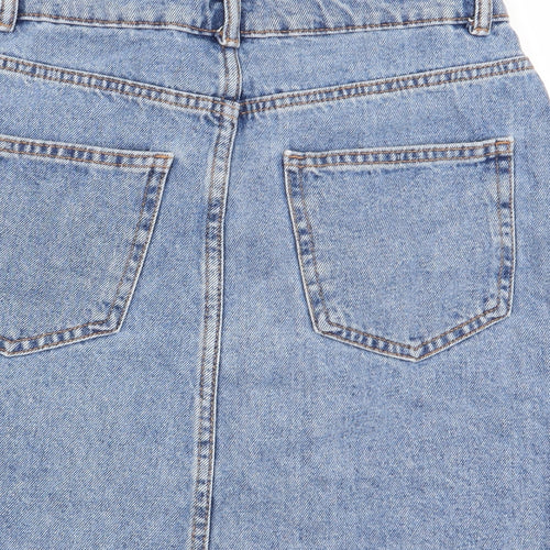 denim and co Womens Blue   Flare Skirt Size 8
