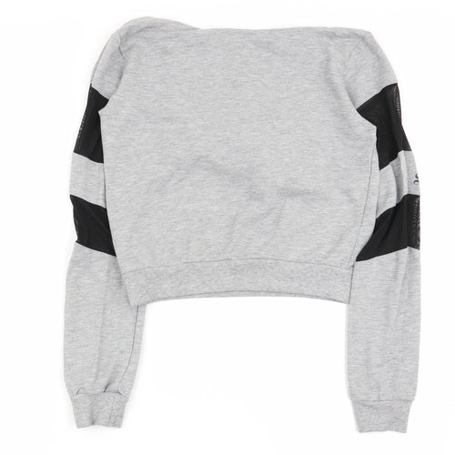 Select Womens Grey   Pullover Jumper Size S