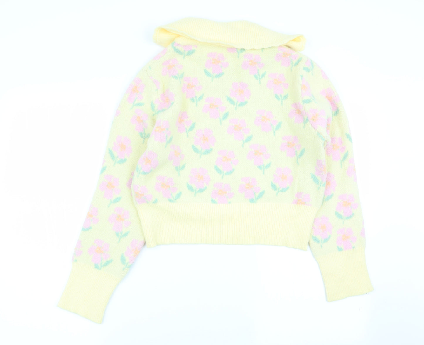 Zara Womens  Floral  Pullover Jumper Size 10