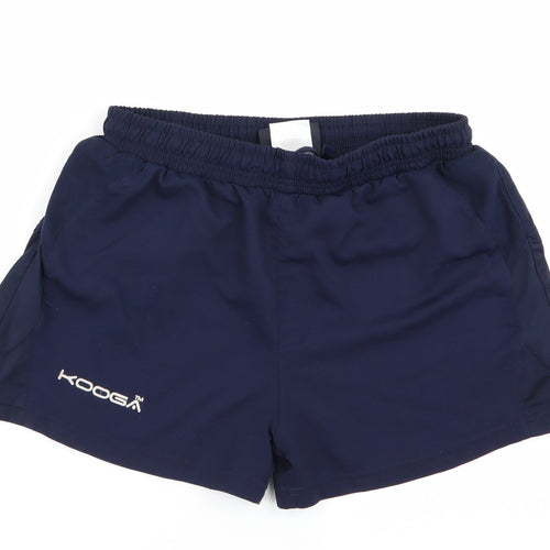 Kooga Mens Blue   Sweat Shorts Size L - Stretch waistband
