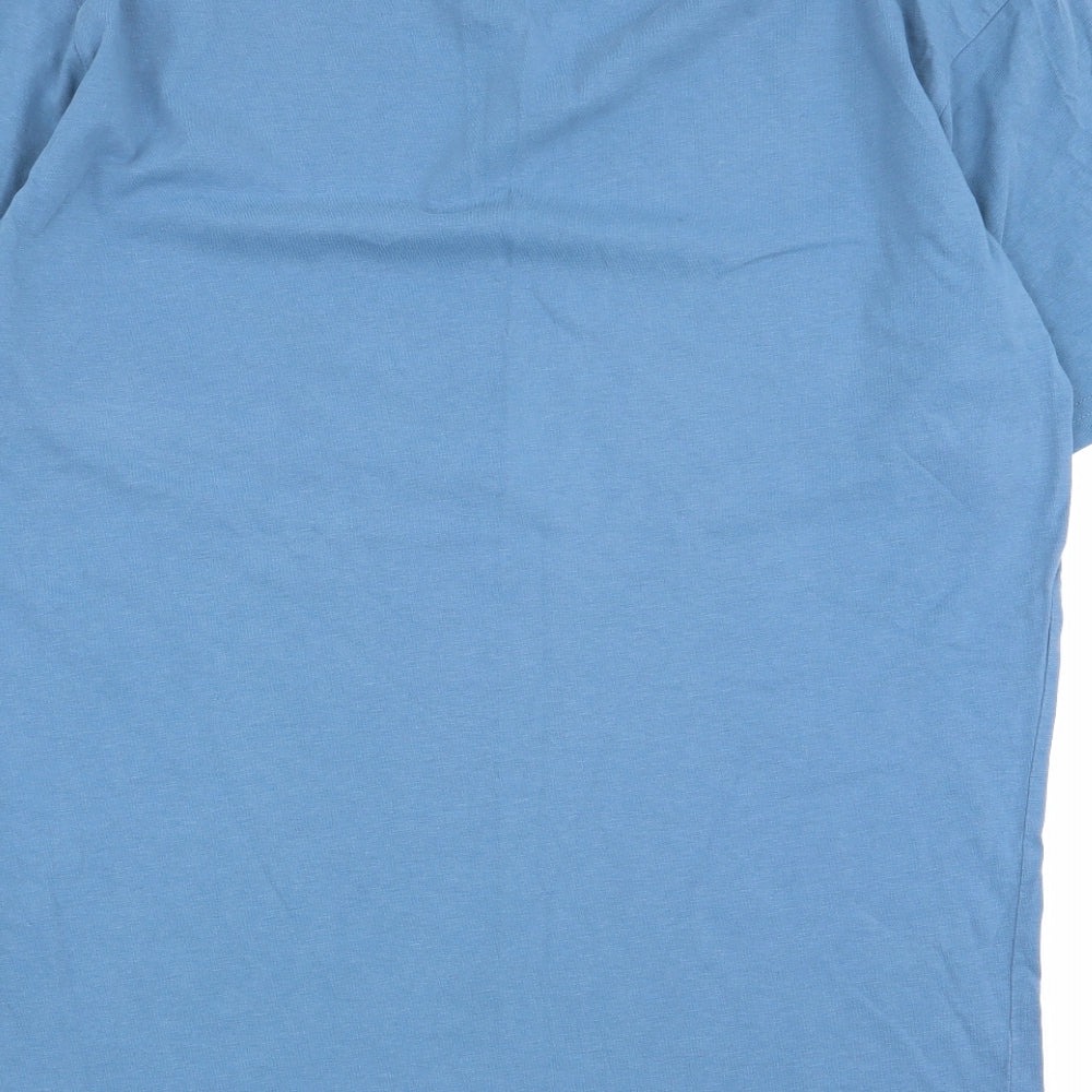 VANS Mens Blue    T-Shirt Size M