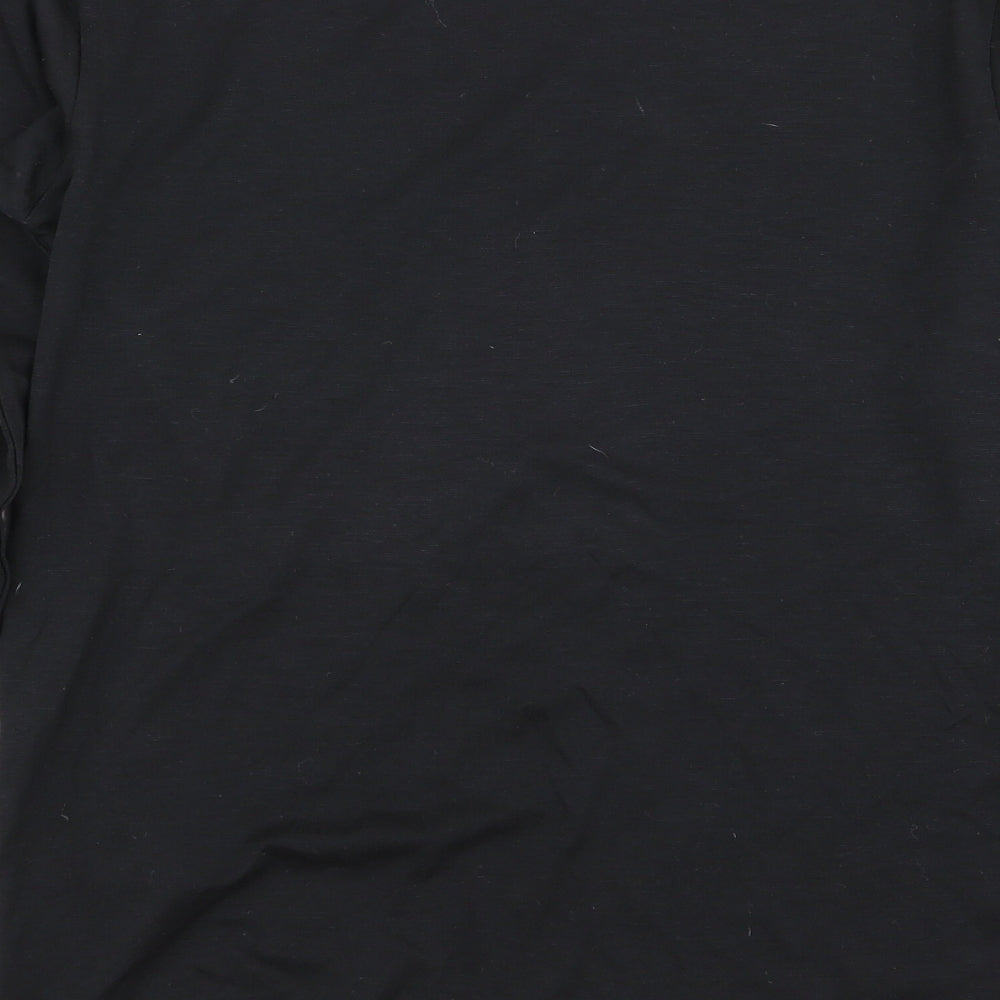 heat Boys Black   Basic T-Shirt Size L