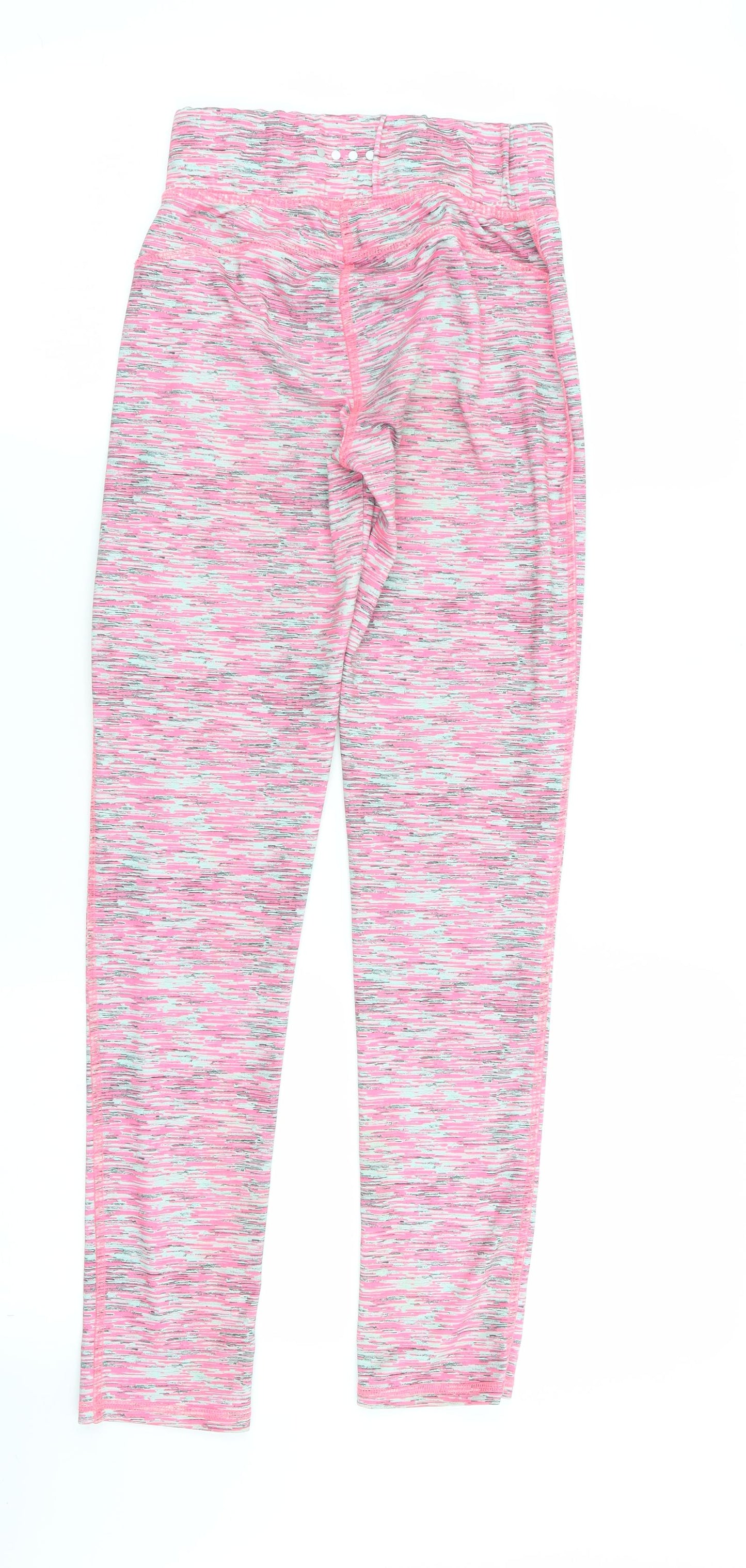 souluxe Girls Multicoloured Geometric  Jegging Trousers Size 10-11 Years - leggings