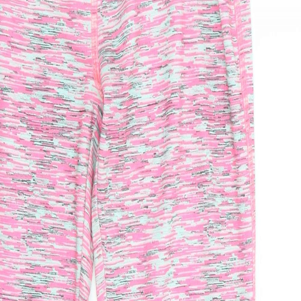 souluxe Girls Multicoloured Geometric  Jegging Trousers Size 10-11 Years - leggings