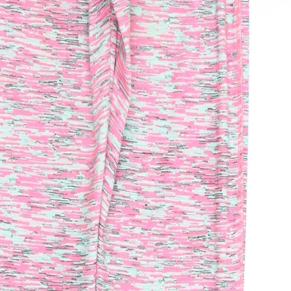 souluxe Girls Multicoloured Geometric  Jegging Trousers Size 10-11 Years - leggings