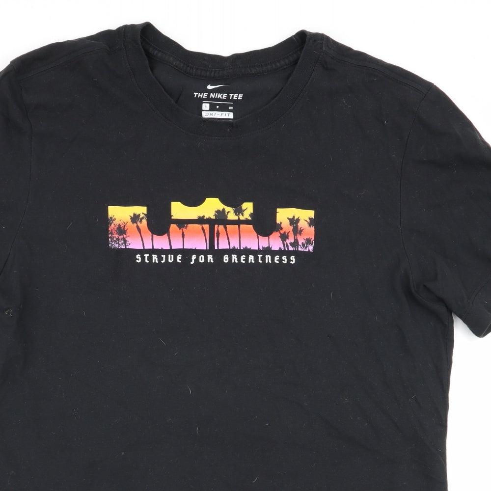 Nike Mens Black    T-Shirt Size S