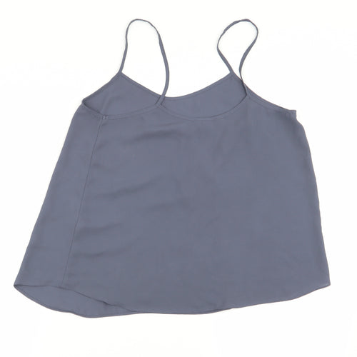Topshop Womens Grey   Basic Tank Size 10