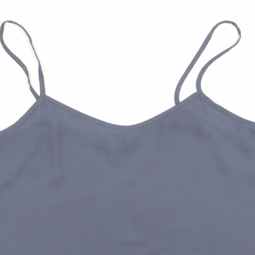 Topshop Womens Grey   Basic Tank Size 10