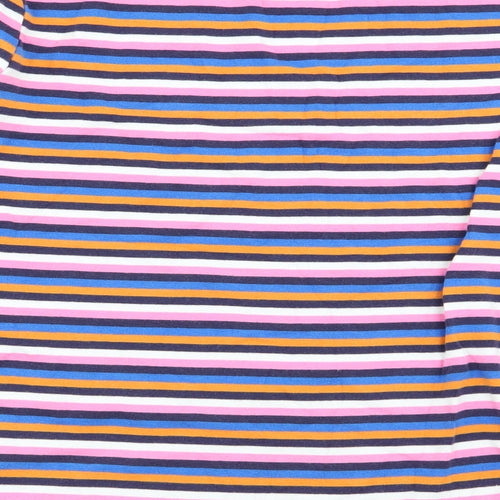 Papaya Womens Multicoloured Striped  Basic T-Shirt Size 18
