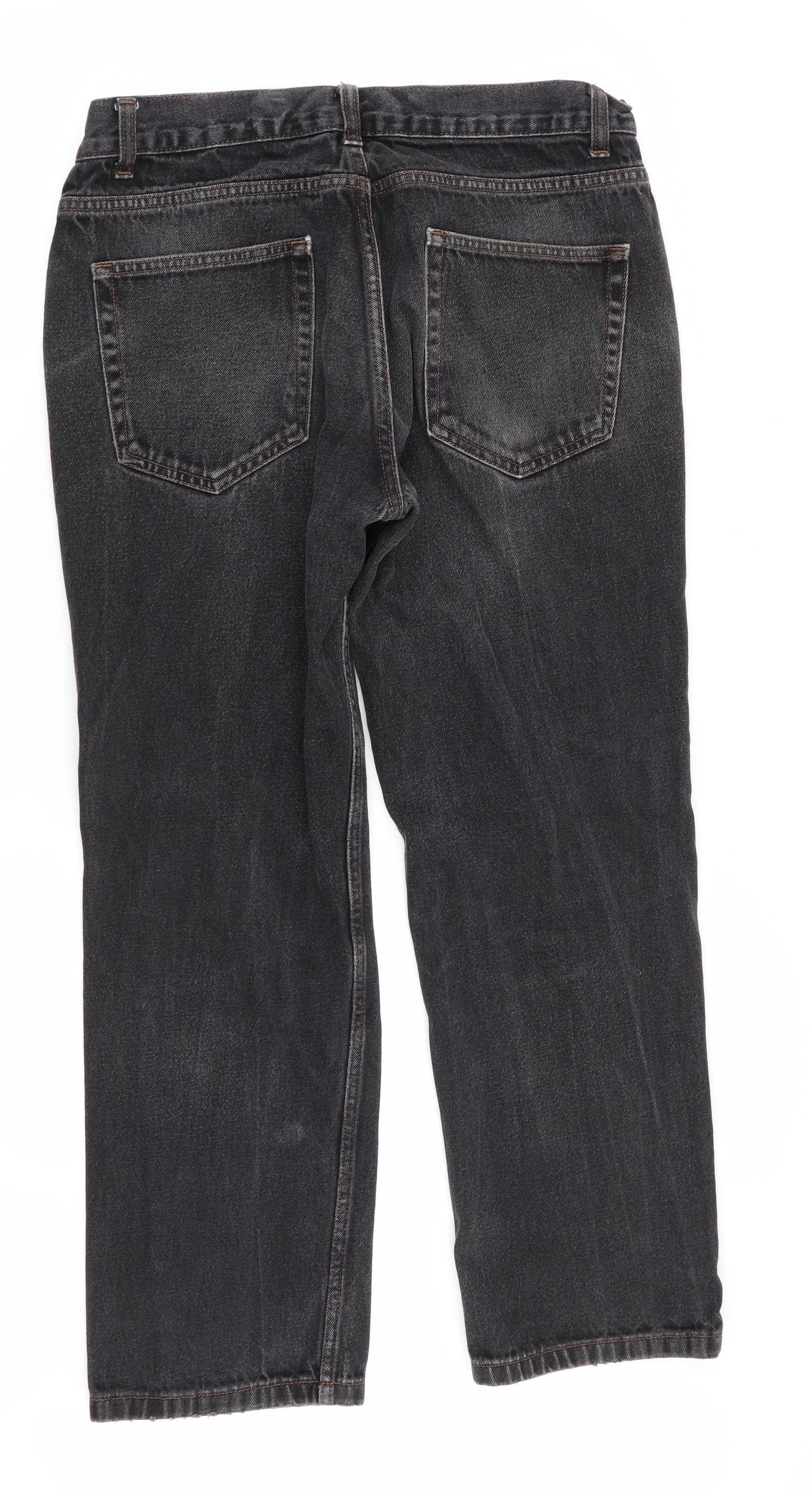 Asda George Mens Black   Straight Jeans Size 34 in L30 in