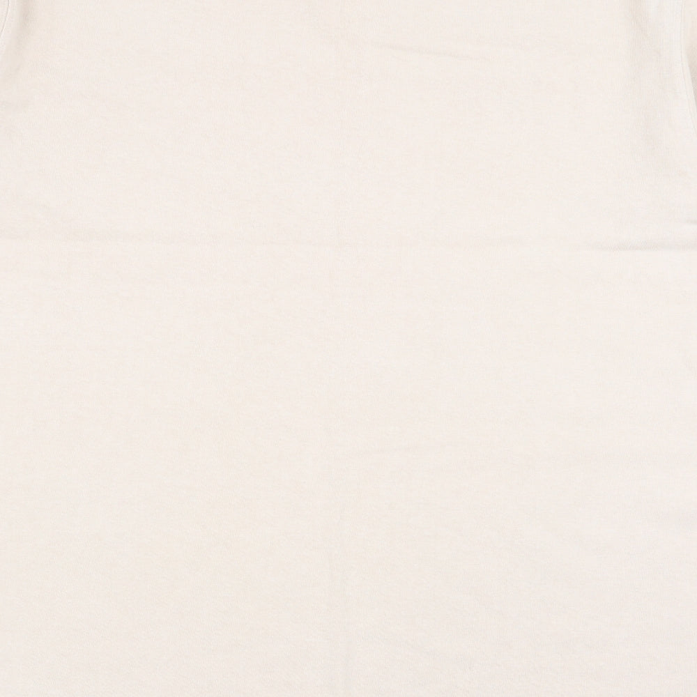 otelli Mens Beige    T-Shirt Size L