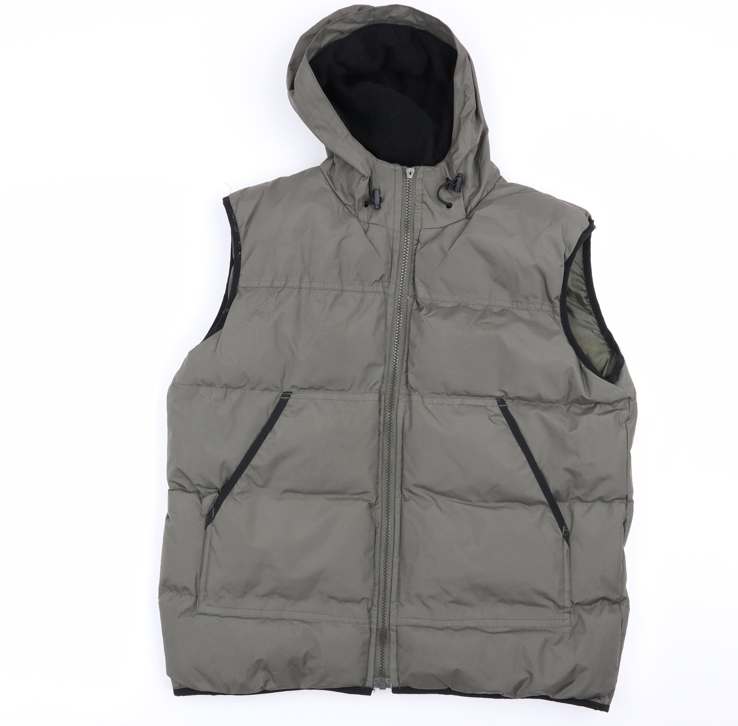 o club Mens Green   Gilet Coat Size S
