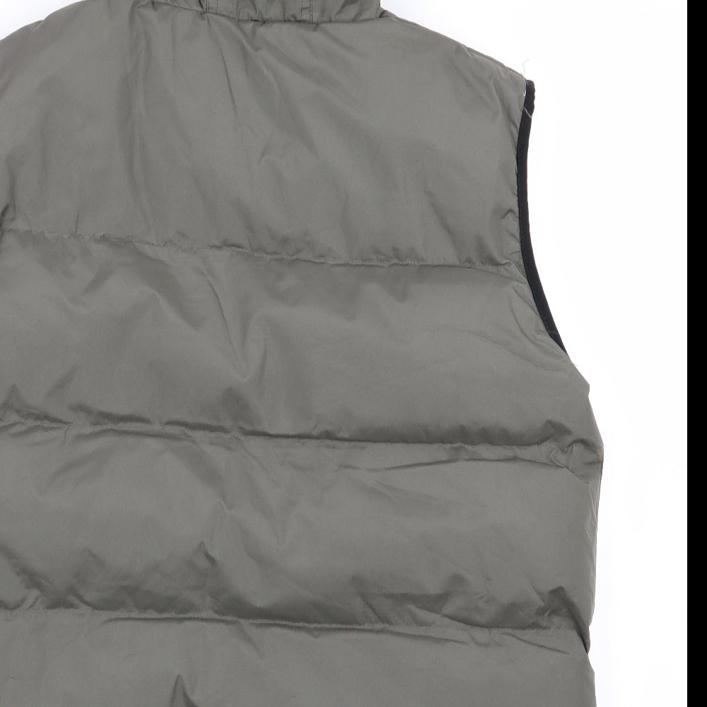 o club Mens Green   Gilet Coat Size S