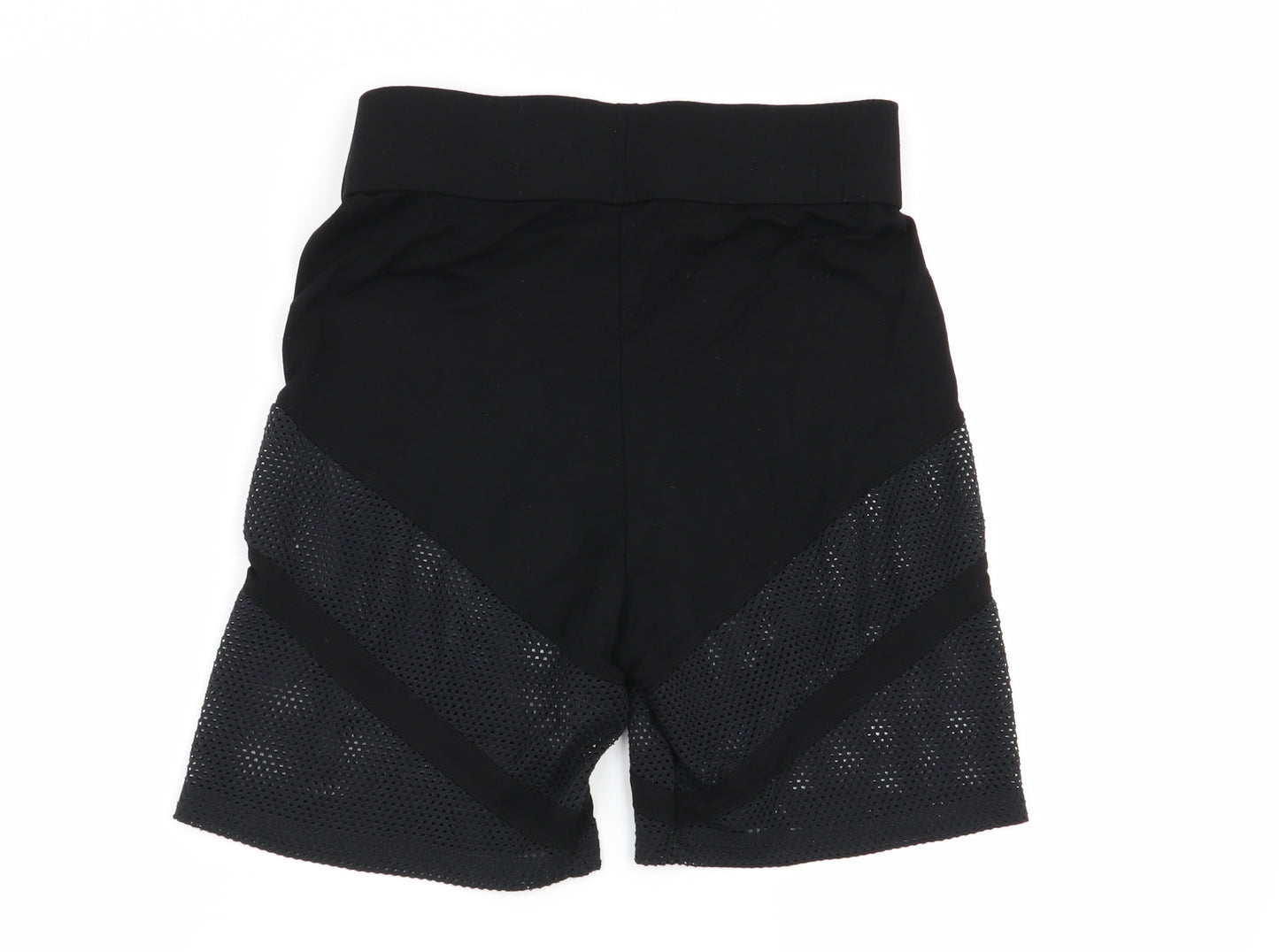 Select Womens Black   Sweat Shorts Size M - Stretch waistband