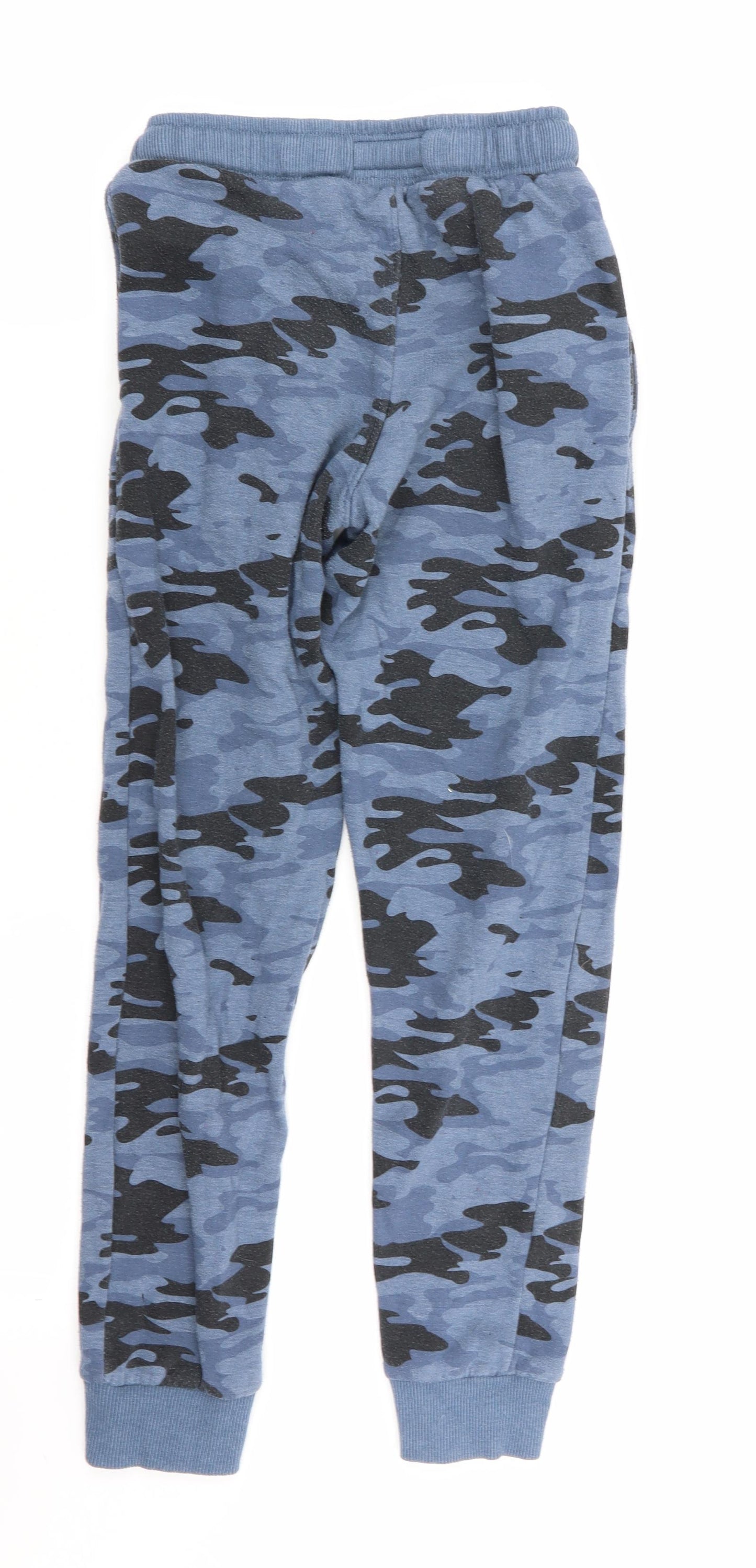 threadboys Boys Multicoloured Camouflage  Jogger Trousers Size 9-10 Years