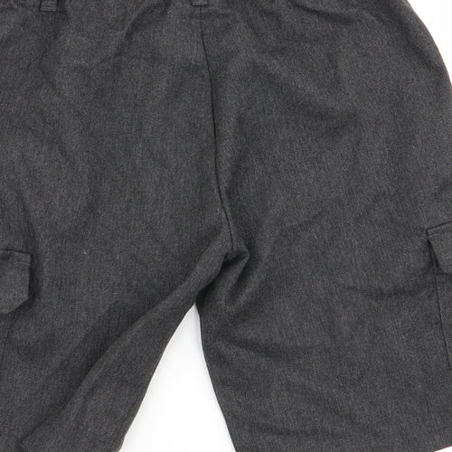 F&F Boys Grey   Cargo Shorts Size 7-8 Years - school shorts