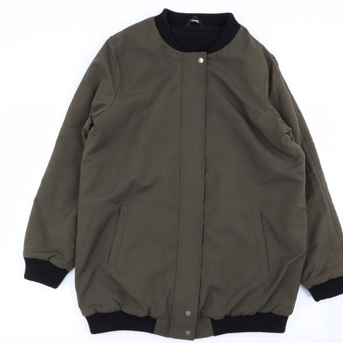 New Look Womens Green   Jacket Coat Size 16