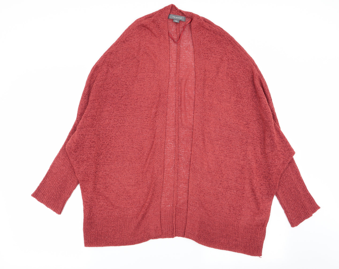 Primark Womens Orange   Cardigan Jumper Size 10