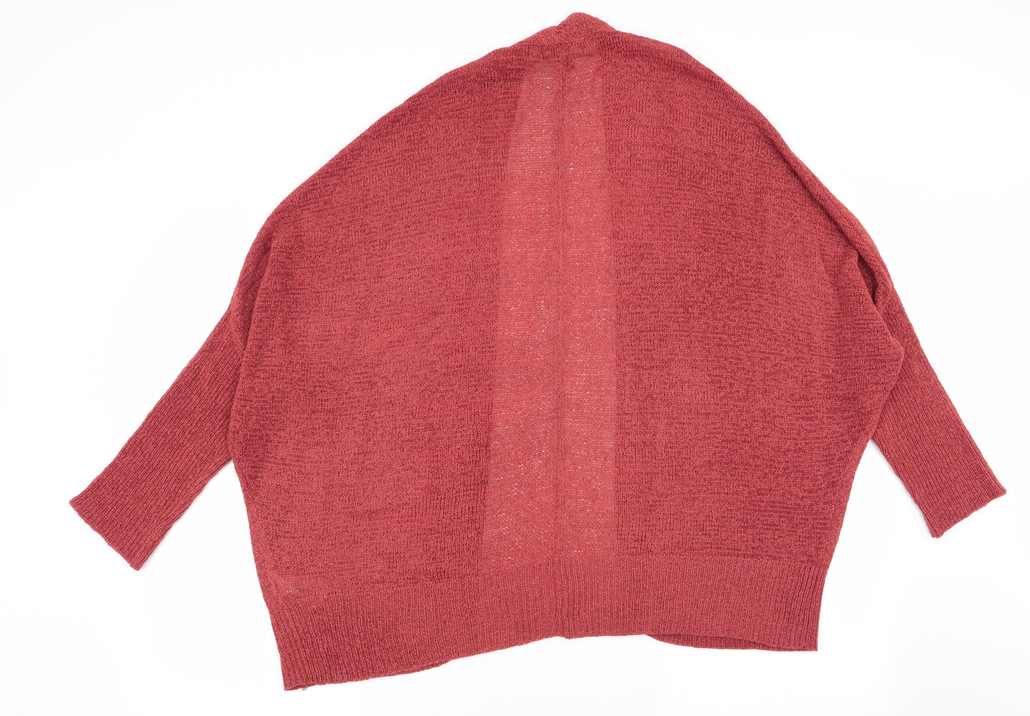 Primark Womens Orange   Cardigan Jumper Size 10