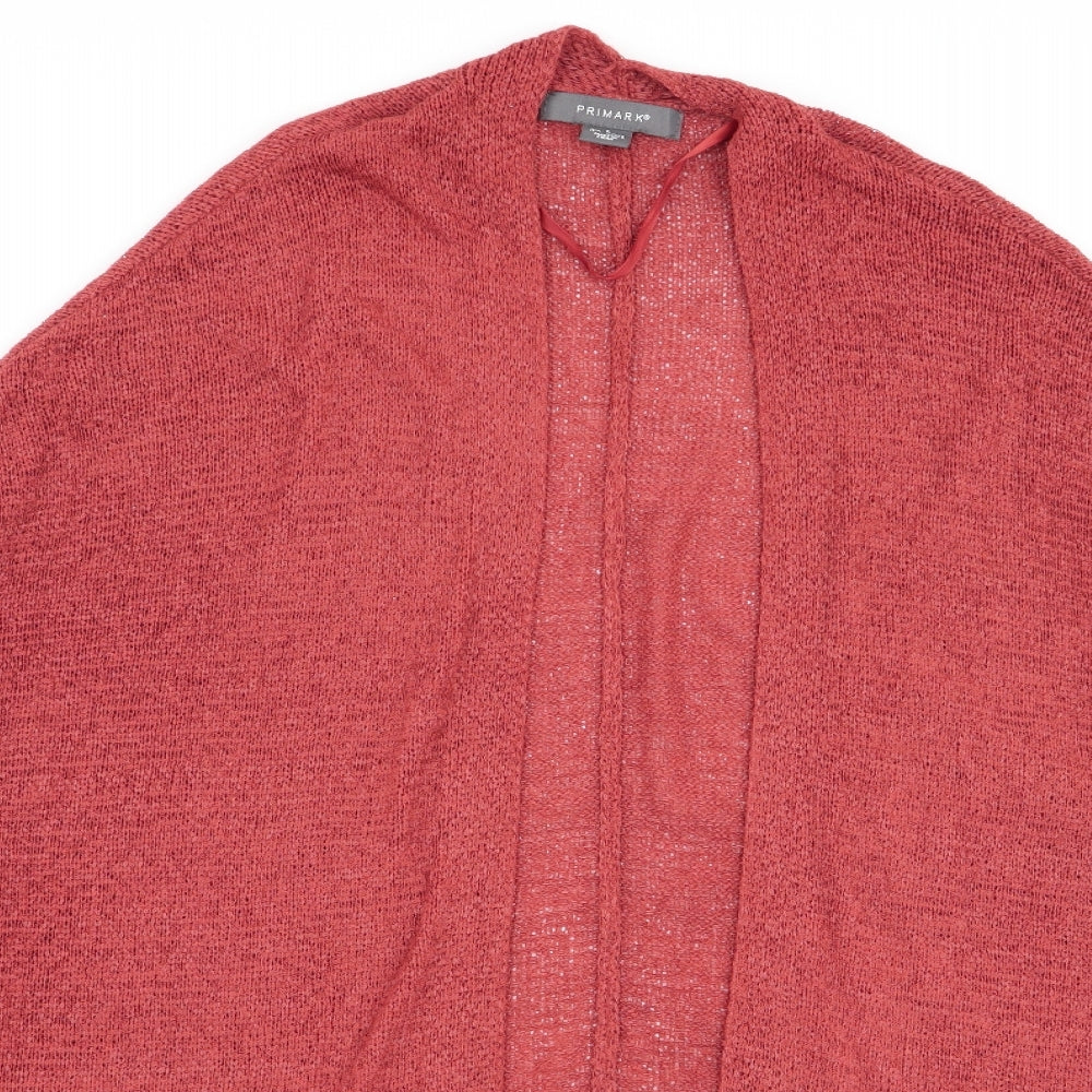 Primark Womens Orange   Cardigan Jumper Size 10