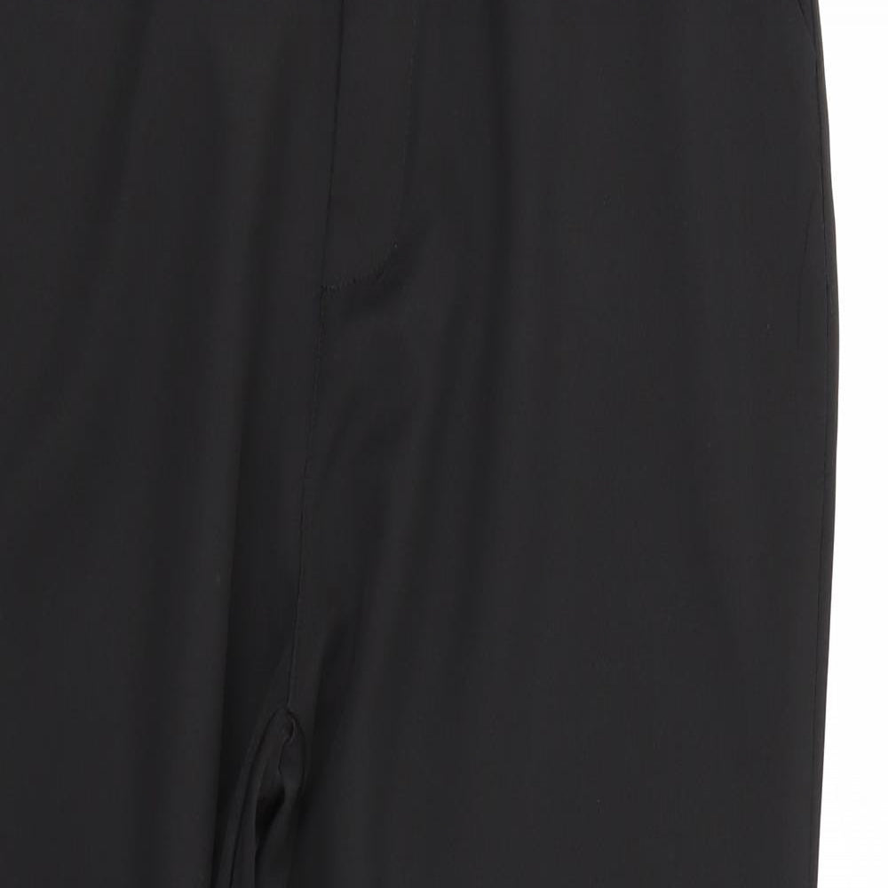 Preworn Womens Black   Trousers  Size 30 L28 in