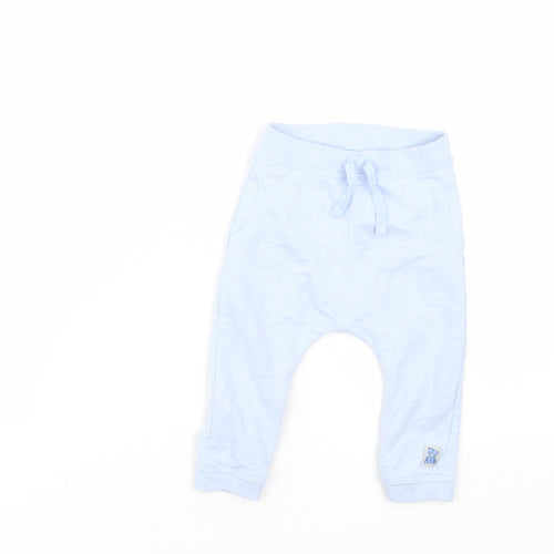 Nutmeg Girls Blue   Sweatpants Trousers Size 6-9 Months