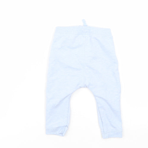 Nutmeg Girls Blue   Sweatpants Trousers Size 6-9 Months