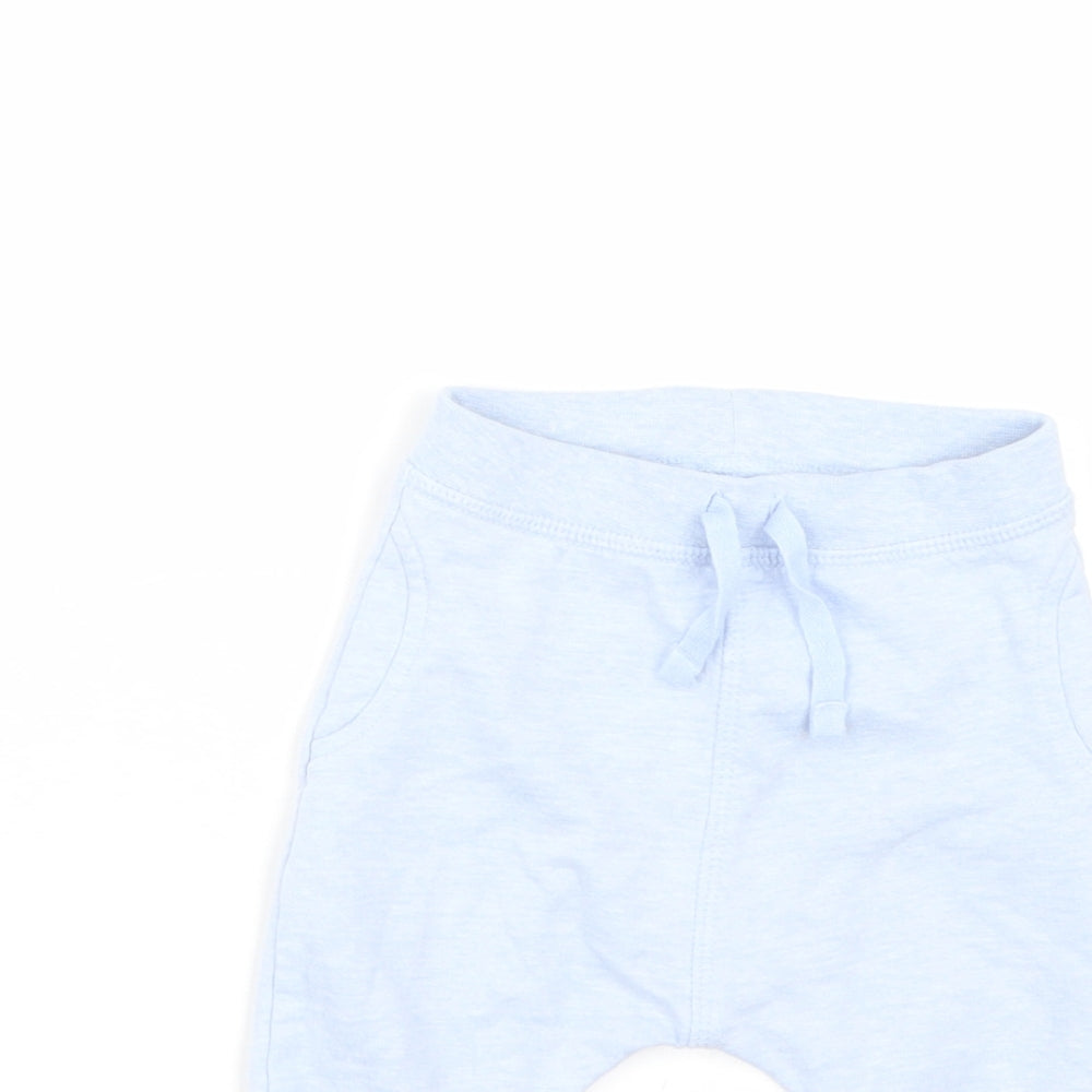 Nutmeg Girls Blue   Sweatpants Trousers Size 6-9 Months