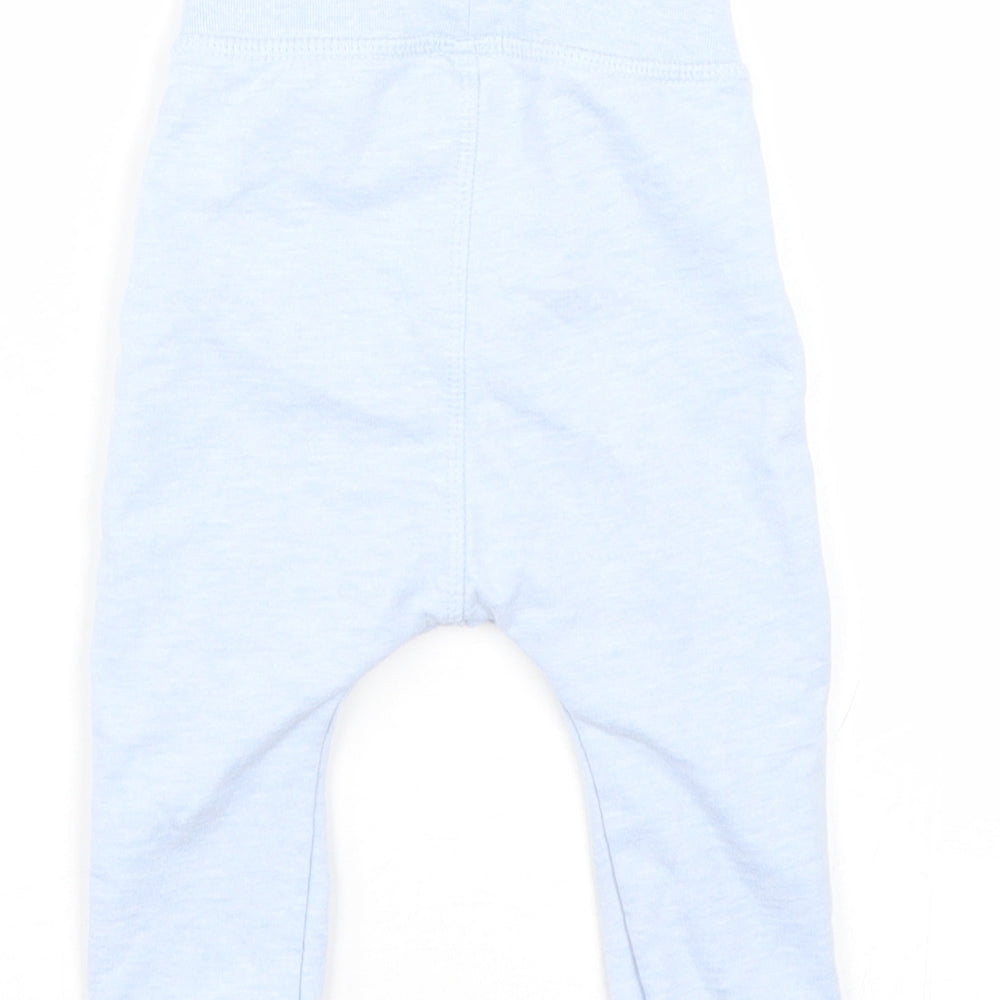 Nutmeg Girls Blue   Sweatpants Trousers Size 6-9 Months