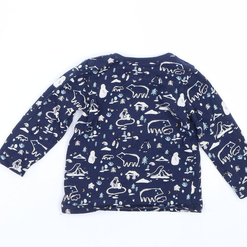 George Girls Blue   Cami Pyjama Top Size 9-12 Months