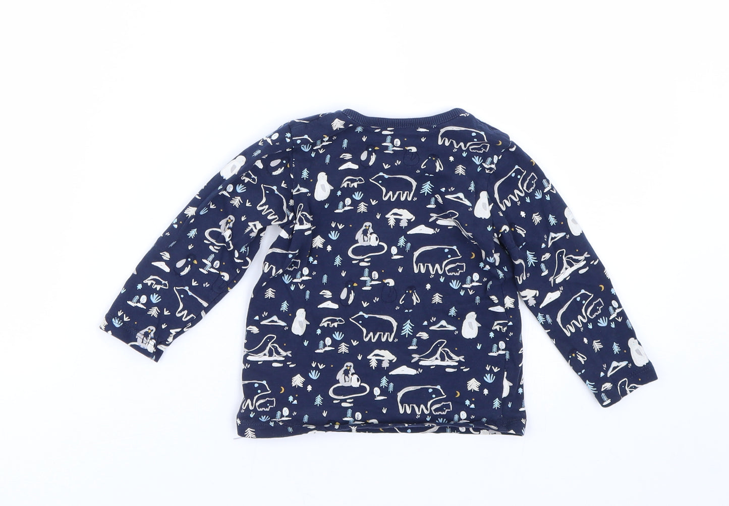 George Girls Blue   Cami Pyjama Top Size 9-12 Months