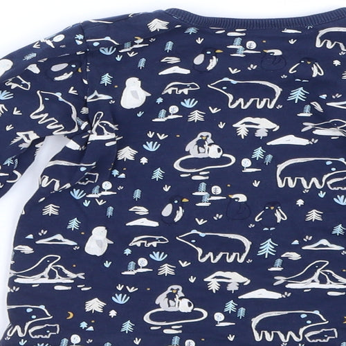 George Girls Blue   Cami Pyjama Top Size 9-12 Months