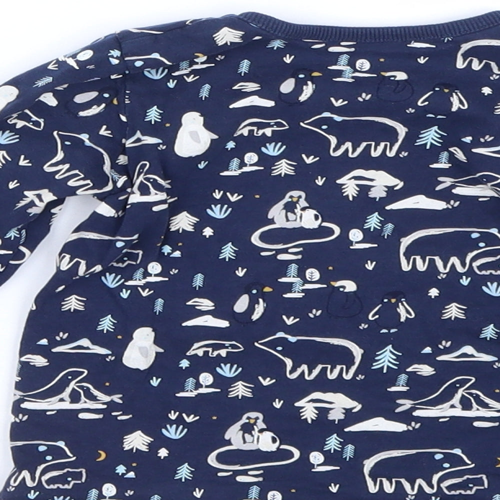 George Girls Blue   Cami Pyjama Top Size 9-12 Months