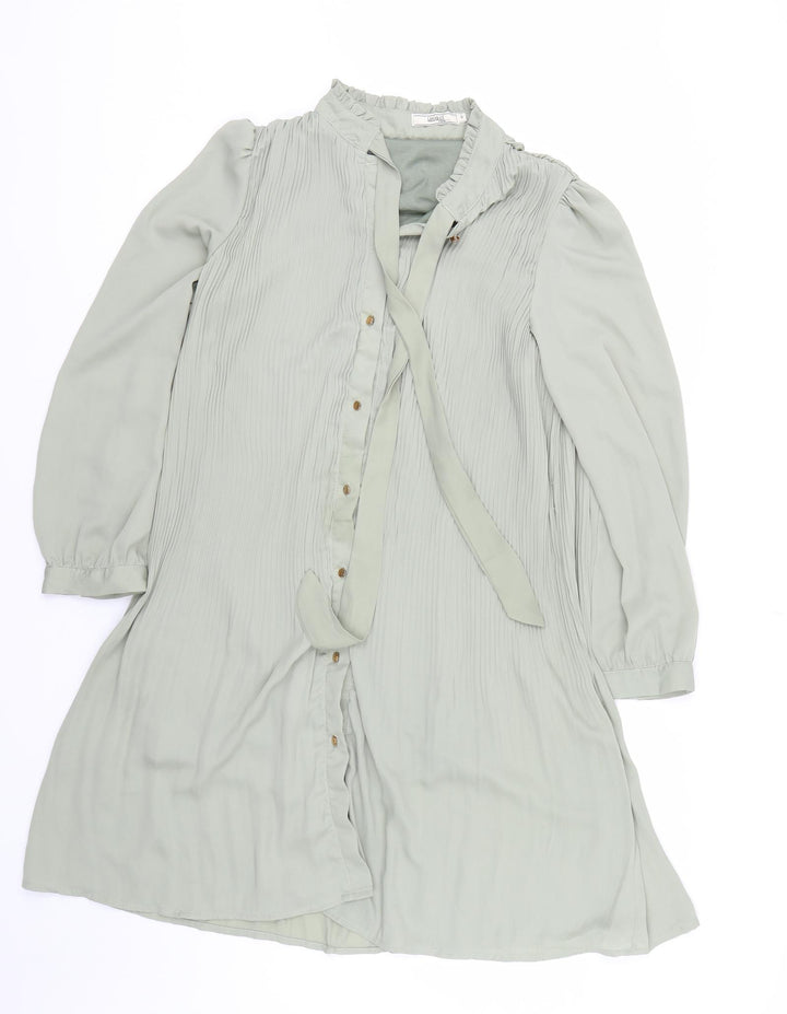 Uni girl Womens Green   T-Shirt Dress  Size S