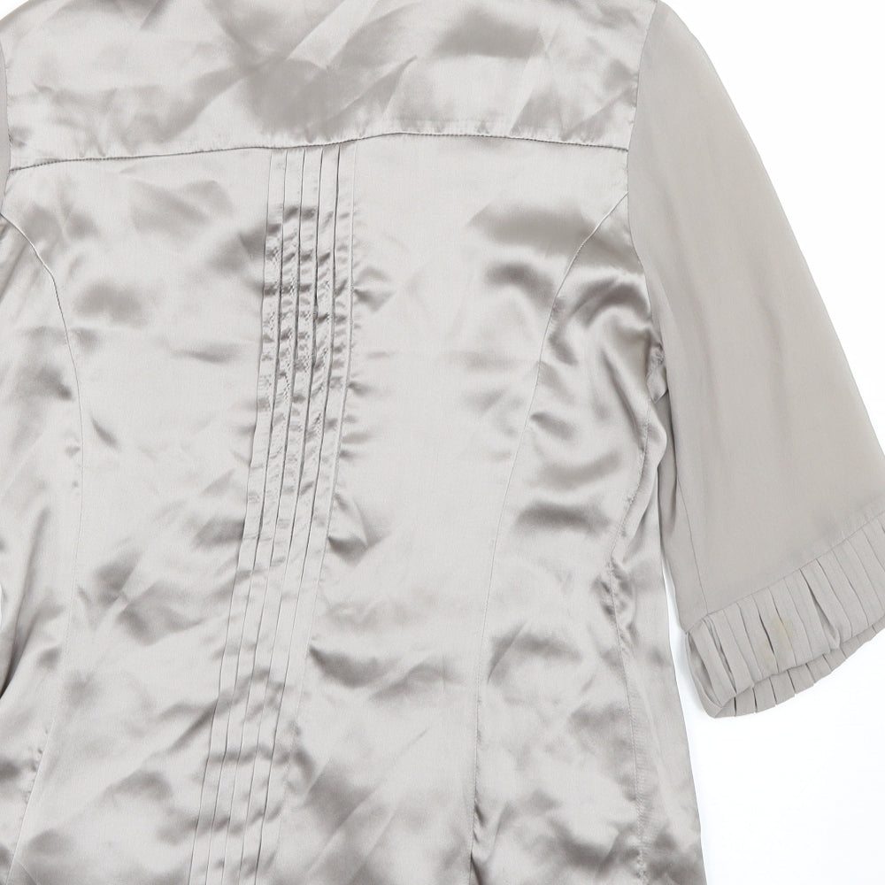 Principles Womens Silver   Kimono Pyjama Top Size 12