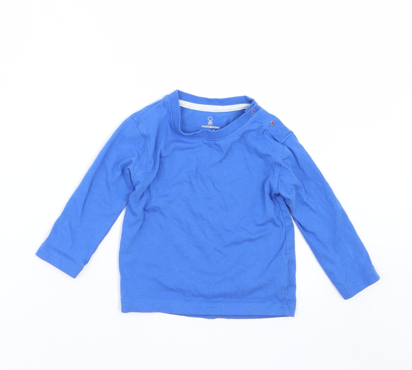 Mothercare Baby Blue   Basic T-Shirt Size 9-12 Months