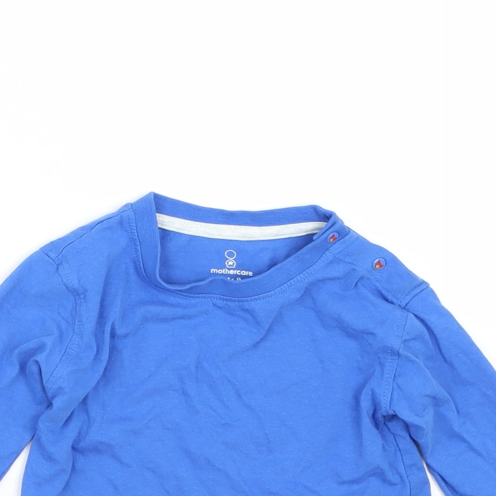 Mothercare Baby Blue   Basic T-Shirt Size 9-12 Months